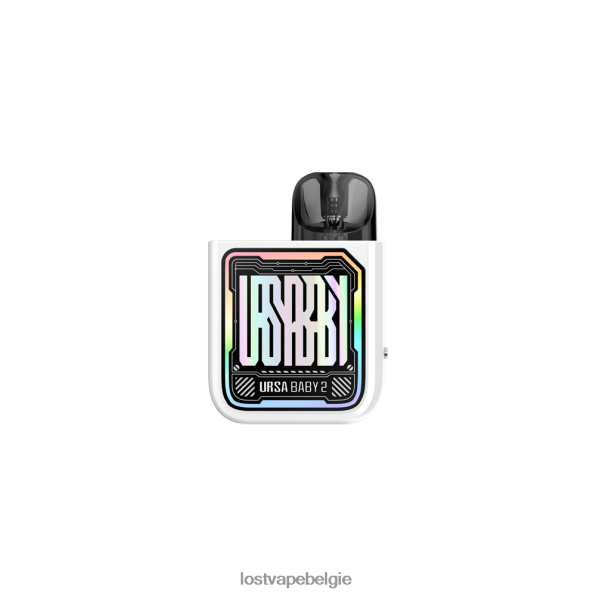 Lost Vape URSA Baby 2-kit | pod-systeem tech wit/mooi doolhof T44F2T352 - Lost Vape Flavors België