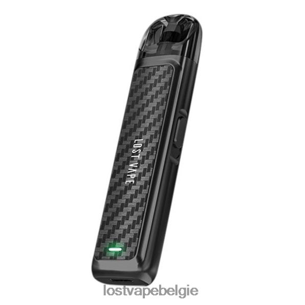 Lost Vape URSA podkit | 800mAh zwarte koolstofvezel T44F2T225 - Lost Vape Pods Near Me