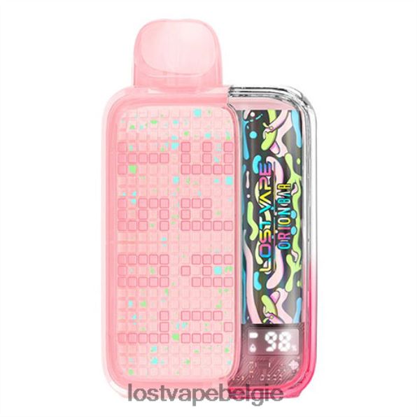 Lost Vape Orion bar wegwerp 10000 pufjes 20 ml 50 mg aardbei kauwen T44F2T280 - Lost Vape Prijs België