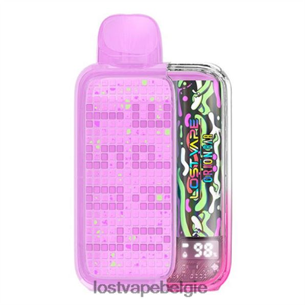 Lost Vape Orion bar wegwerp 10000 pufjes 20 ml 50 mg frambozenzure appel T44F2T279 - Lost Vape Kopen België