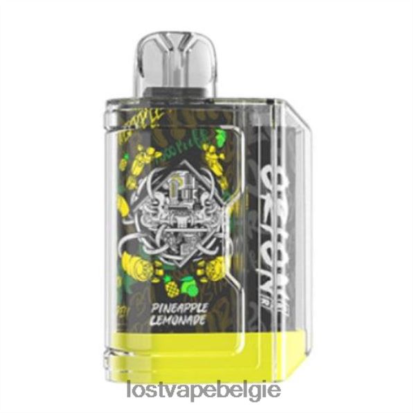 Lost Vape Orion reep wegwerp | 7500 trekje | 18ml | 50mg ananas limonade T44F2T51 - Lost Vape Price
