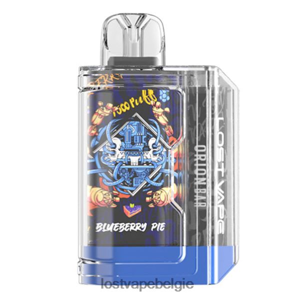 Lost Vape Orion reep wegwerp | 7500 trekje | 18ml | 50mg bosbessen taart T44F2T63 - Lost Vape Wholesale