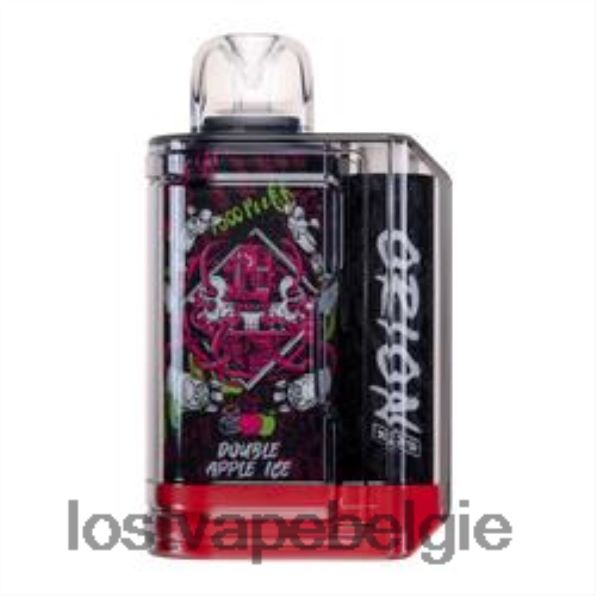 Lost Vape Orion reep wegwerp | 7500 trekje | 18ml | 50mg dubbel appelijs T44F2T68 - Lost Vape Brussel