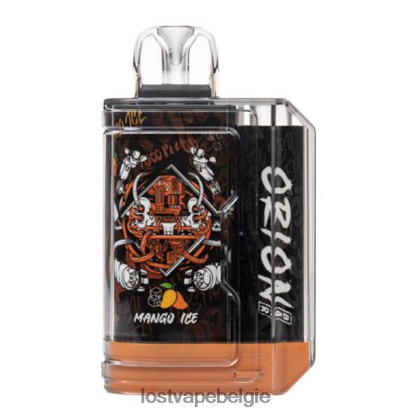 Lost Vape Orion reep wegwerp | 7500 trekje | 18ml | 50mg mango-ijs T44F2T57 - Lost Vape België