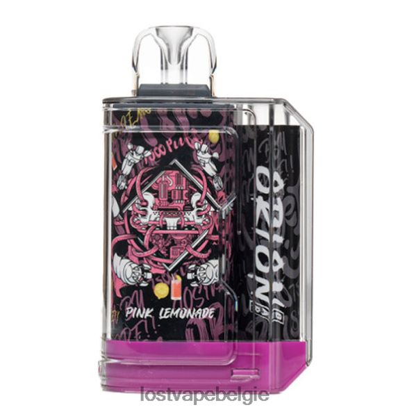 Lost Vape Orion reep wegwerp | 7500 trekje | 18ml | 50mg roze limonade T44F2T59 - Lost Vape Kopen België