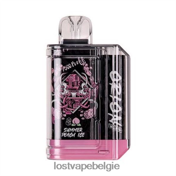 Lost Vape Orion reep wegwerp | 7500 trekje | 18ml | 50mg zomer perzikijs T44F2T67 - Lost Vape België