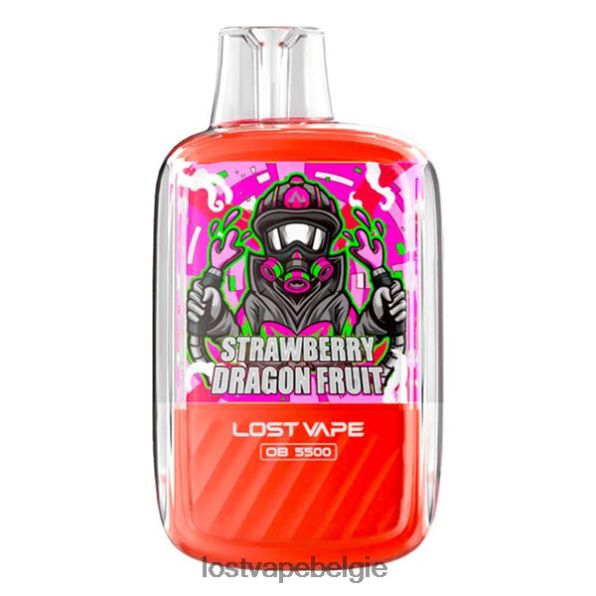 Lost Vape Orion ob5500 5500 pufjes 14 ml 50 mg wegwerpbaar aardbei drakenfruit T44F2T106 - Lost Vape Customer Service
