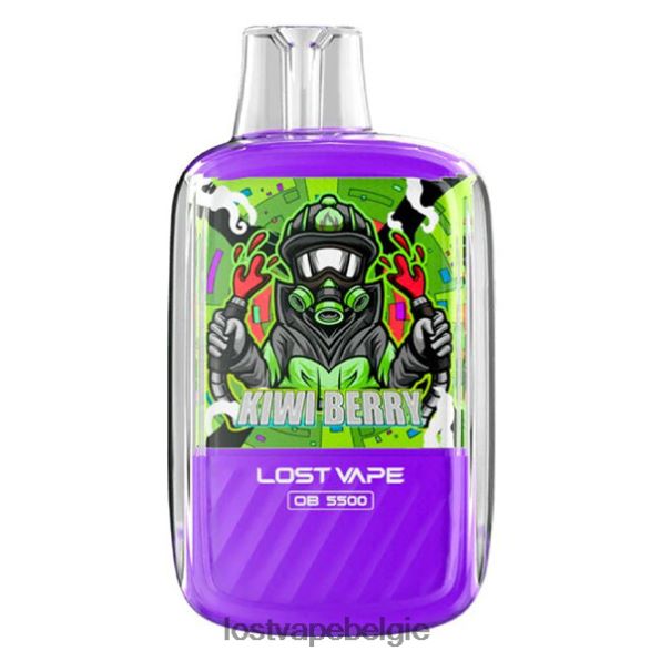 Lost Vape Orion ob5500 5500 pufjes 14 ml 50 mg wegwerpbaar kiwibes T44F2T102 - Lost Vape Flavors België